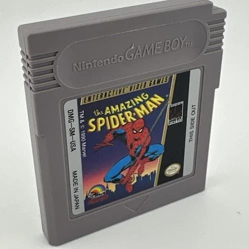 GameBoy The Amazing Spiderman Spider-Man - Nintendo Game Boy - Cleaned TESTED