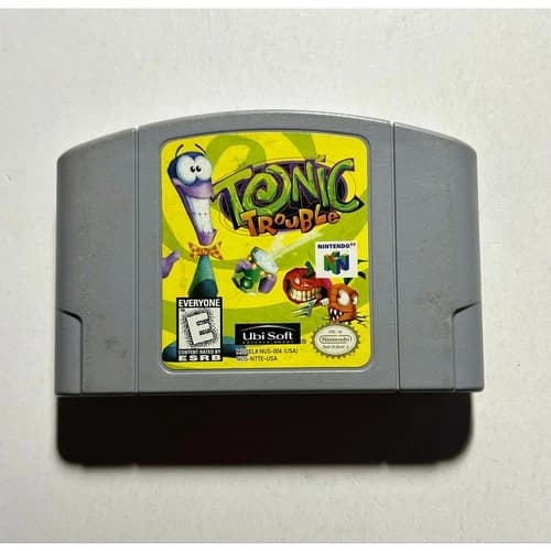 Tonic Trouble (Nintendo 64 N64)Works Authentic🔥Nice!