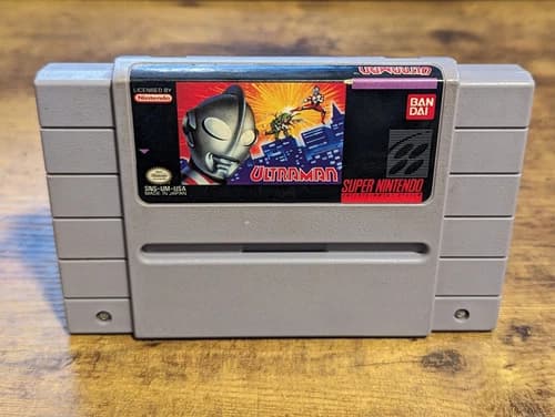 Ultraman (Super Nintendo Entertainment System 1991, SNES) Cart Only Tested
