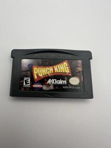 Punch King Nintendo Game Boy Advance Acclaim Cartridge Only