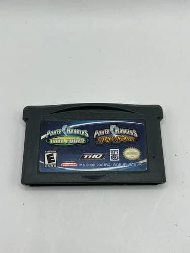Power Rangers Double Pack: Power Rangers Time Force and Ninja Storm for GBA!