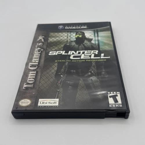Tom Clancy's Splinter Cell (Nintendo GameCube, 2003) Complete With Manual