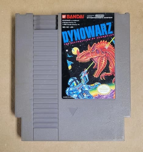 Dynowarz: The Destruction of Spondylus (Nintendo Entertainment System NES)Tested