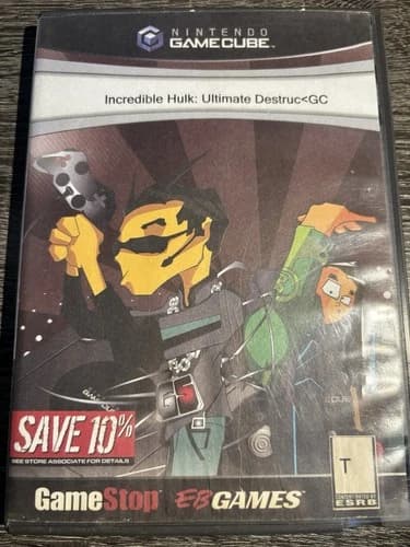 The Incredible Hulk: Ultimate Destruction GameCube *Tested Working