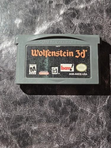 Wolfenstein 3D - Nintendo Game Boy Advance GBA Loose Authentic Tested