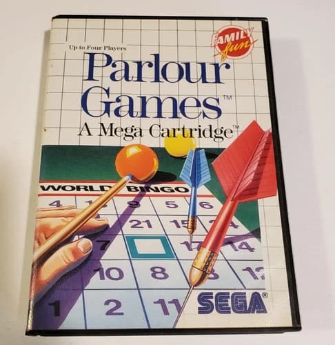 Parlour Games (Sega Master System, 1988) ☆ Complete ☆