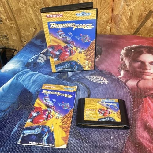 Sega Genesis (CIB) - Burning Force, Complete Game, Box and Manual
