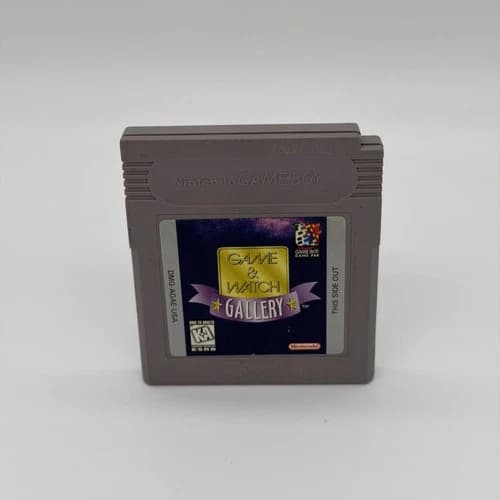 Game and Watch Gallery (Nintendo Game Boy, 1997) Authentic Tested Working