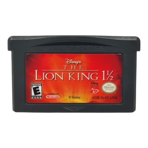Lion King 1 1/2 (Nintendo Game Boy Advance 2003) GBA Authentic
