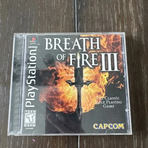 Breath of Fire III PS1 Complete Sony PlayStation