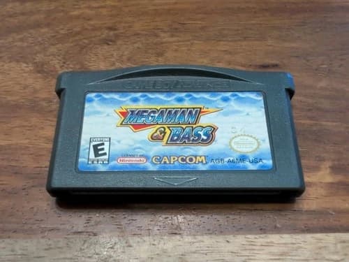 Mega Man and Bass (Nintendo Game Boy Advance, GBA, 2003) Authentic Works