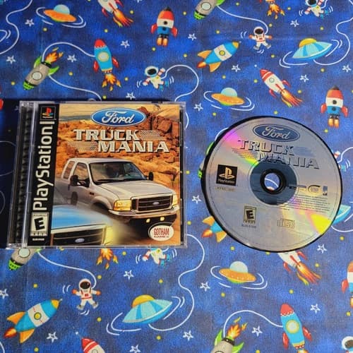 Ford Truck Mania Sony PlayStation 1 PS1 ~ Complete! Works Great! Fast Shipping!
