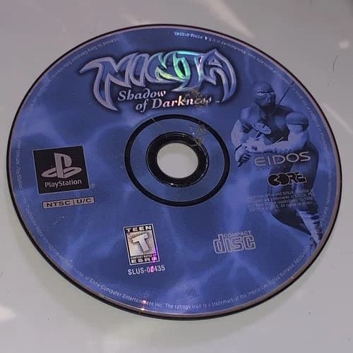 Ninja Shadow of Darkness PS1 PlayStation 1 Disc Only