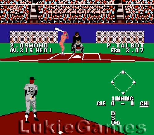 Bases Loaded 3 III - NES Nintendo Game
