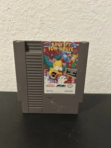 Krusty's Fun House - Nintendo NES CLEANED & TESTED Ships NEXT Day!