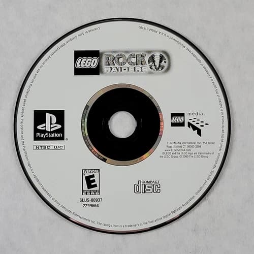 LEGO Rock Raiders - Loose PS1 Playstation 1 Disc