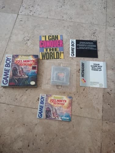Castlevania II: Belmont's Revenge (Game Boy, 1991) Original and Complete