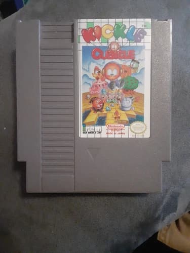 Kickle Cubicle (Nintendo Entertainment System, 1990) Cart Only Tested
