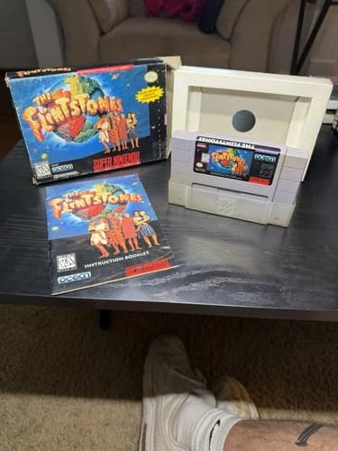 The Flintstones for Super Nintendo (SNES) CIB Complete *SHIPS FAST*