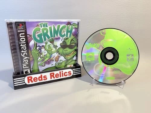 Sony Playstation 1 PS1 The Grinch CIB Cleaned & Tested
