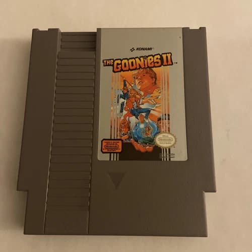 The Goonies II 2 NES Nintendo Entertainment System Cartridge Tested/ Authentic