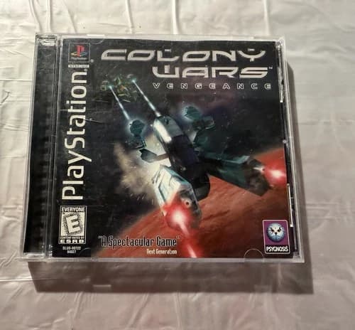 Colony Wars: Vengeance (Sony PlayStation 1) PS1 Complete Tested Works Used Nice