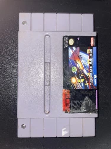 Earth Defense Force SNES Cartridge Tested