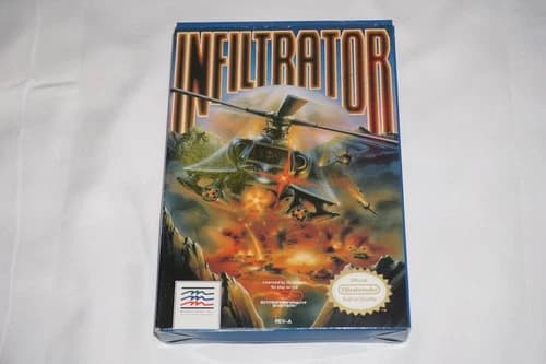 Infiltrator (Nintendo NES) Complete in Box CIB