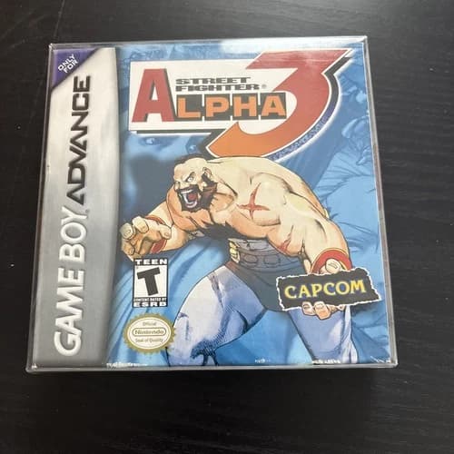 Street Fighter Alpha 3 (Game Boy Advance GBA) Works Authentic Complete CIB