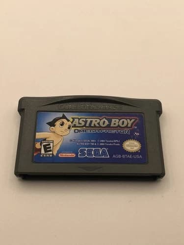 Astro Boy: Omega Factor (Nintendo Game Boy Advance, 2004) Authentic Cartridge
