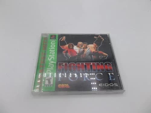 Fighting Force PlayStation PS1 (1997) [Greatest Hits] Complete CIB