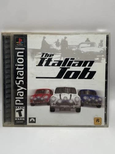 The Italian Job Sony PlayStation 1 PS1 - Complete In Box