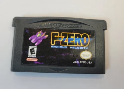 F-Zero: Maximum Velocity (Nintendo Game Boy Advance, GBA 2001) Cartridge, Tested