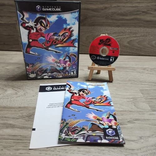 Viewtiful Joe 2 (Nintendo GameCube, 2004) CIB Complete with Manual