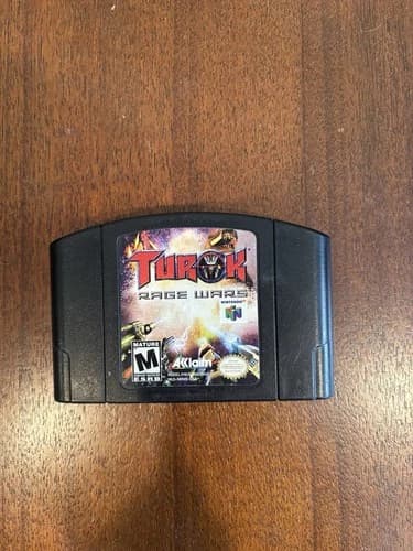 Turok: Rage Wars - N64 Cartridge Only Tested WORKS - Free Shipping