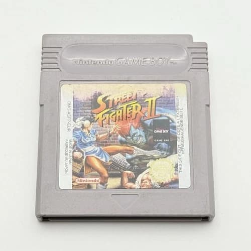 STREET FIGHTER 2 NINTENDO GAME BOY - 100% ORIGINAL - TESTED AND WORKING