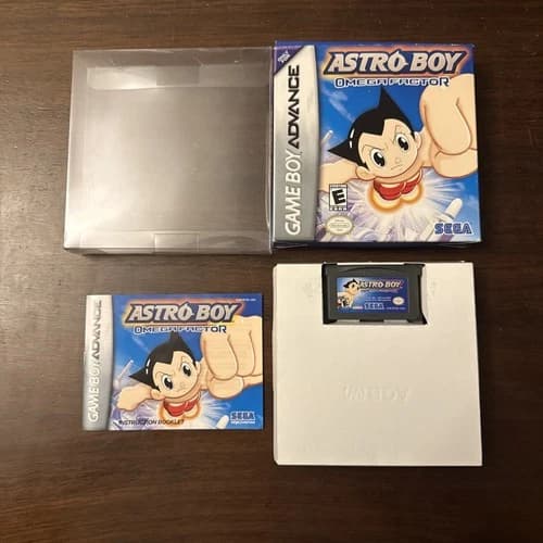 Astro Boy: Omega Factor (Nintendo GameBoy Advance GBA) Complete - Authentic