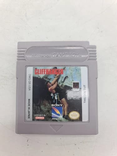 RARE NEW CLIFFHANGER Nintendo Gameboy Game boy GB JEU DMG-Q5-USA B11