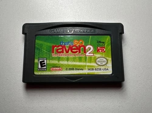 That's So Raven 2 (Nintendo Game Boy Advance GBA) Original Game
