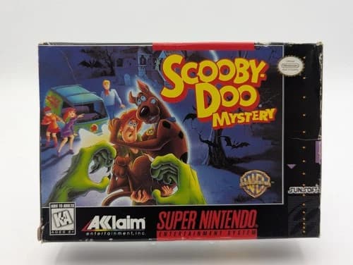Scooby-Doo Mystery Super Nintendo Entertainment System SNES CIB Complete