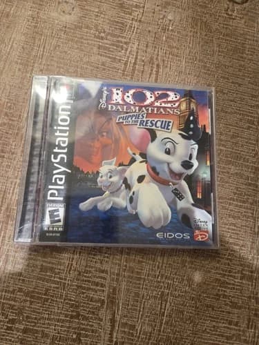 Disney's 102 Dalmatians Puppies To The Rescue Sony PlayStation 1 PS1 Game...