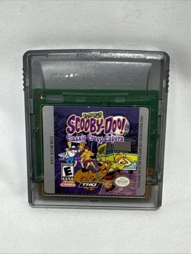Scooby-Doo Classic Creep Capers Nintendo Game Boy Color - Tested!