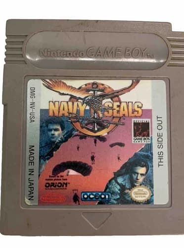 Navy Seals Nintendo Game Boy Authentic Cartridge Tested and Working!