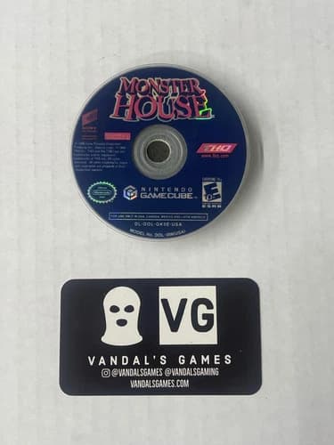 Gamecube - Monster House Nintendo Gamecube Disc Only #111