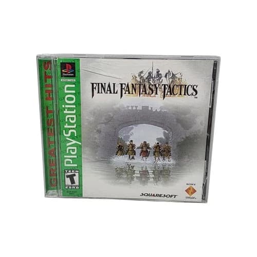 Final Fantasy Tactics Greatest Hits PlayStation 1 PS1 CIB Complete