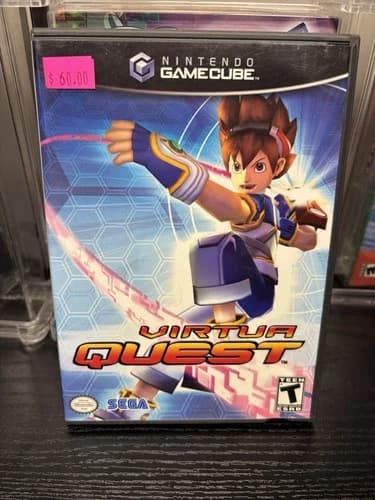 Nintendo GameCube Virtua Quest CIB NTSC-U/C 2004 SEGA w/ Manual CIB Blockbuster