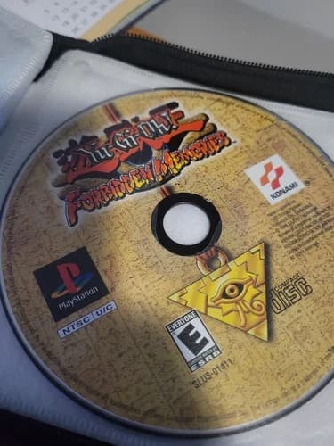 Yu-Gi-Oh Forbidden Memories (Sony PlayStation 1, 2001) - Disc Only TESTED WORKS!