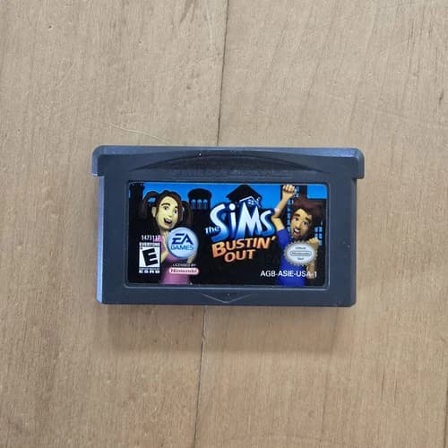 The Sims Bustin' Out Nintendo Game Boy Advance