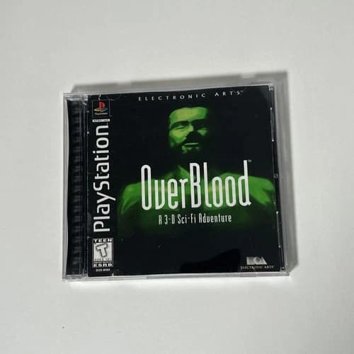 OverBlood (1996 Sony PlayStation 1 PS1 CIB) Tested Works