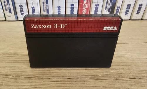 Zaxxon 3-D (Sega Master System, 1988) Cartridge Only!